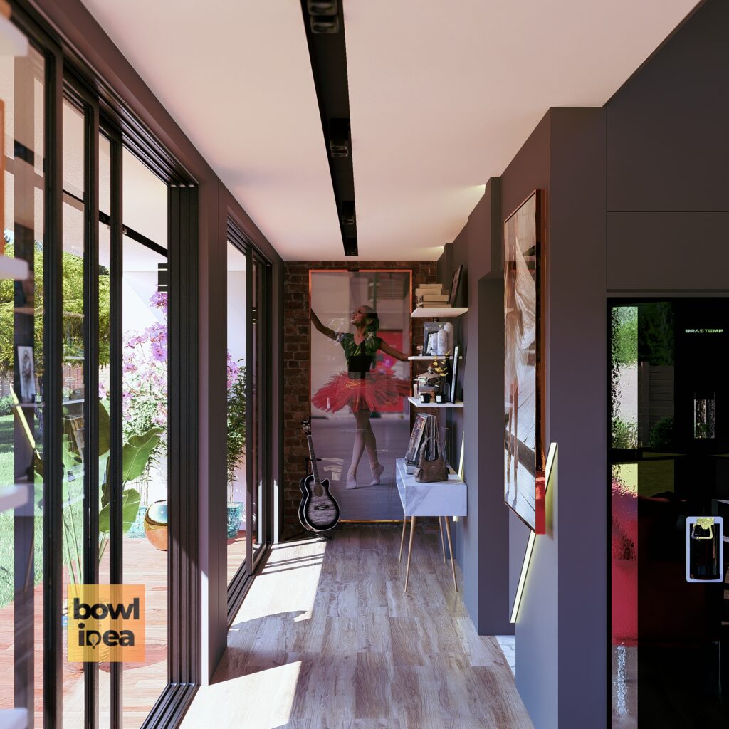 Casa pequena moderna