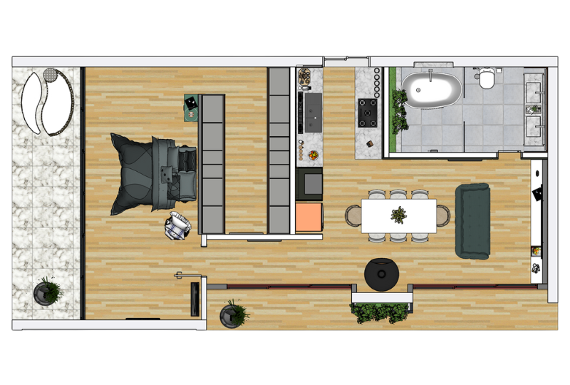 O que é projeto de casa