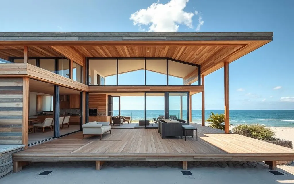 casas modernas de praia bowl idea
