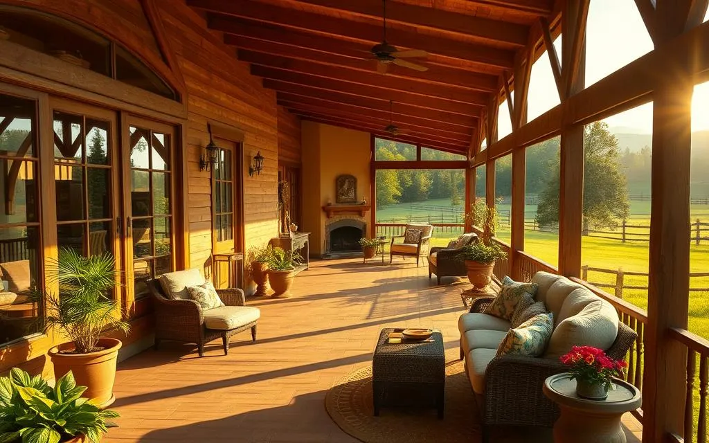 Casas de Campo com Varanda: Conforto e Estilo