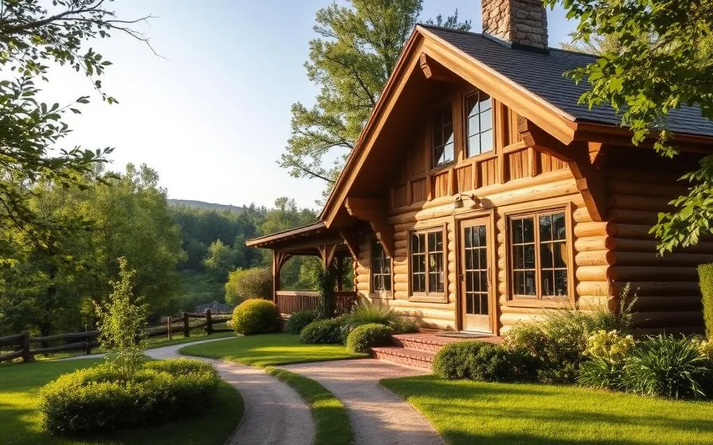 Casas de Campo de Madeira: Estilo Natural e Aconchegante