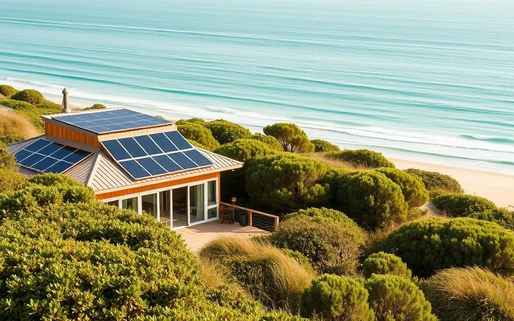 Principais características das Casas de Praia Sustentáveis
