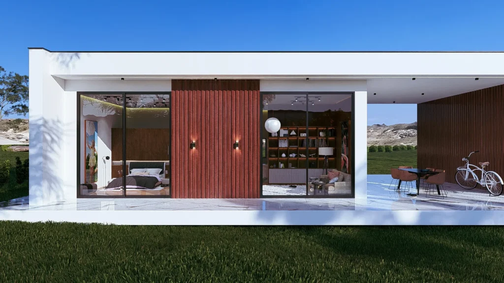 casa pequena moderna