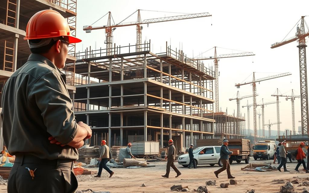 acompanhamento de obra