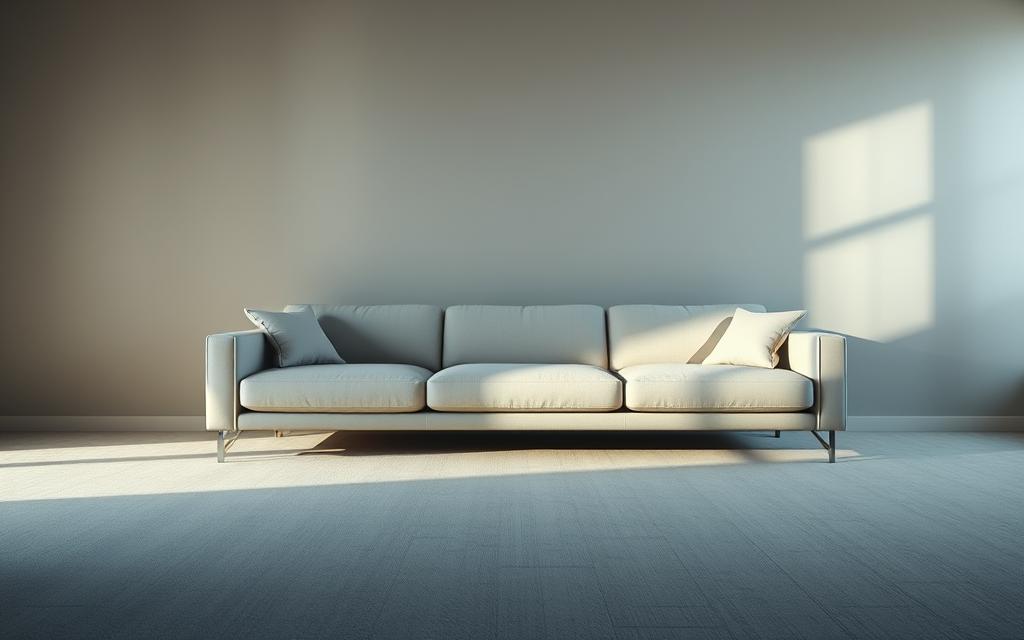 afastar sofá da parede