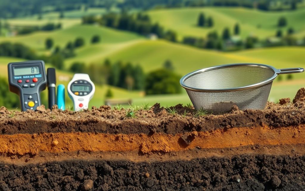 análise de solo