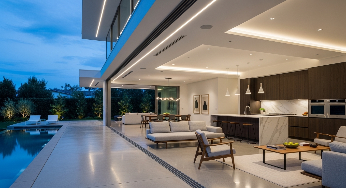 casa moderna ambientes integrados