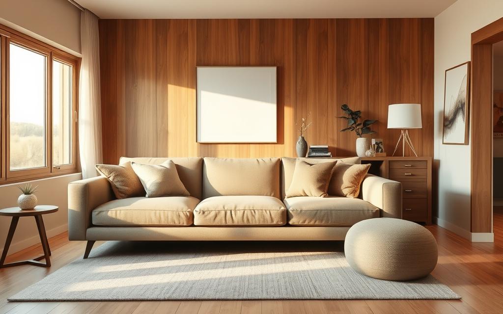 estilo do sofá em harmonia com a decoração