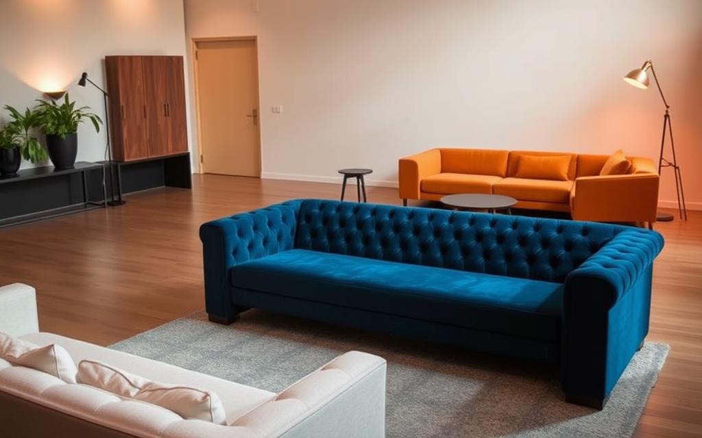 estilos de sofá