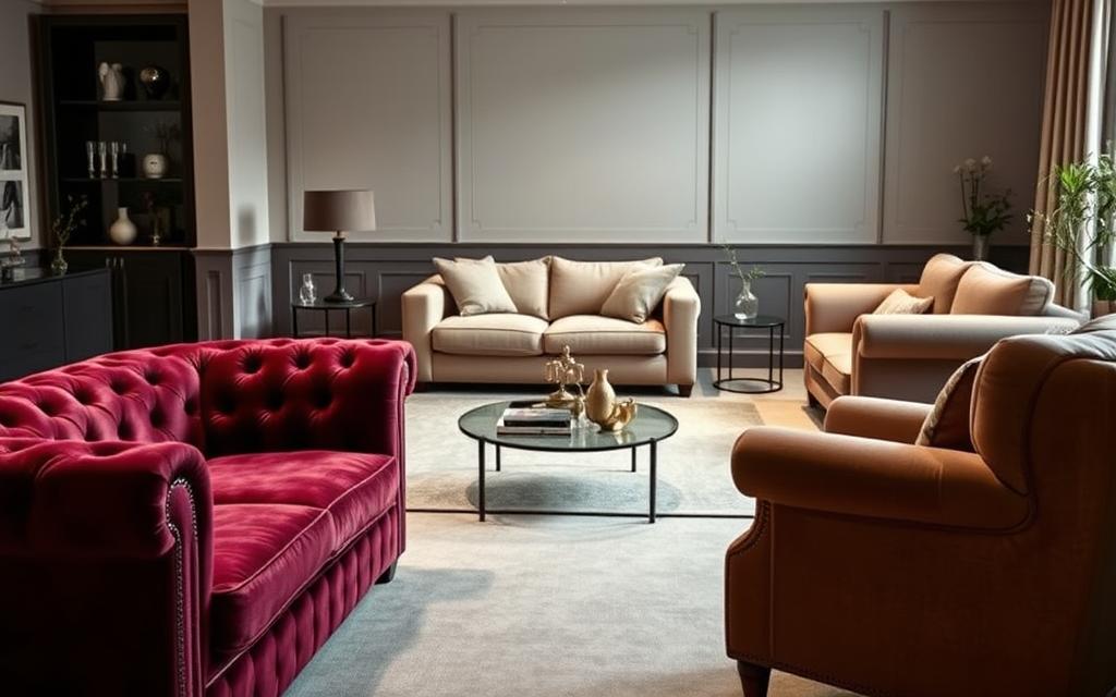 estilos de sofás