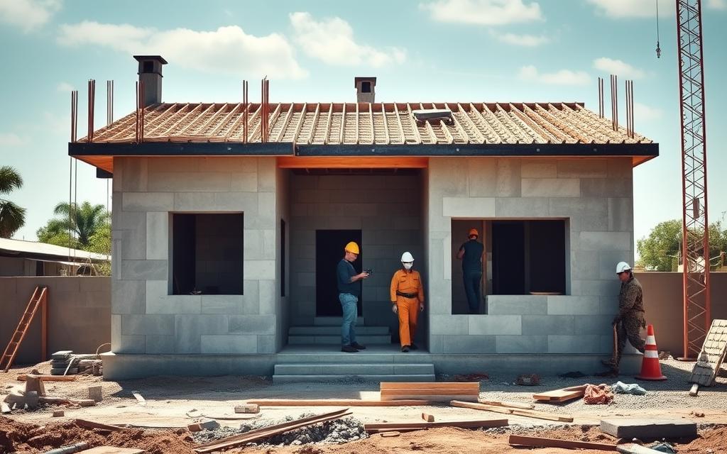 etapas da construção