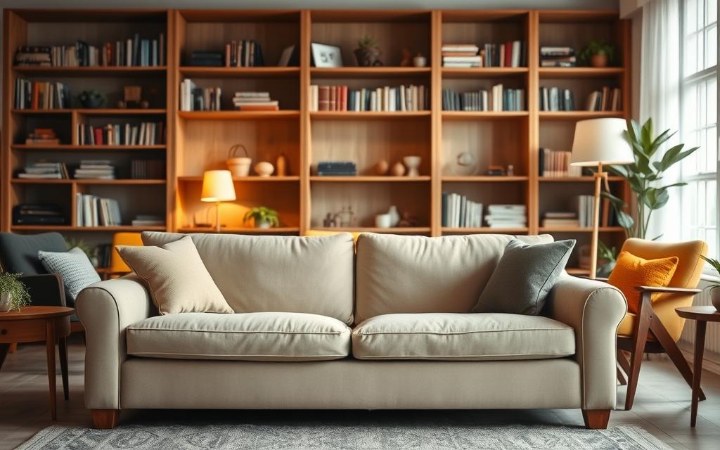 harmonização do sofá