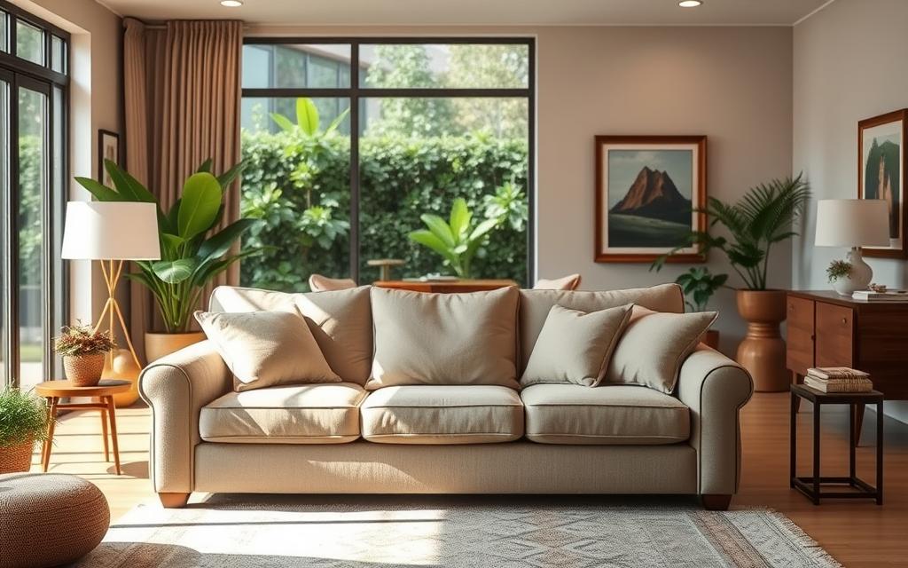 layout da sala de estar