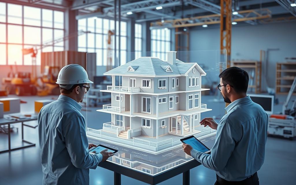 modelagem 3D e renderização 3D na construção