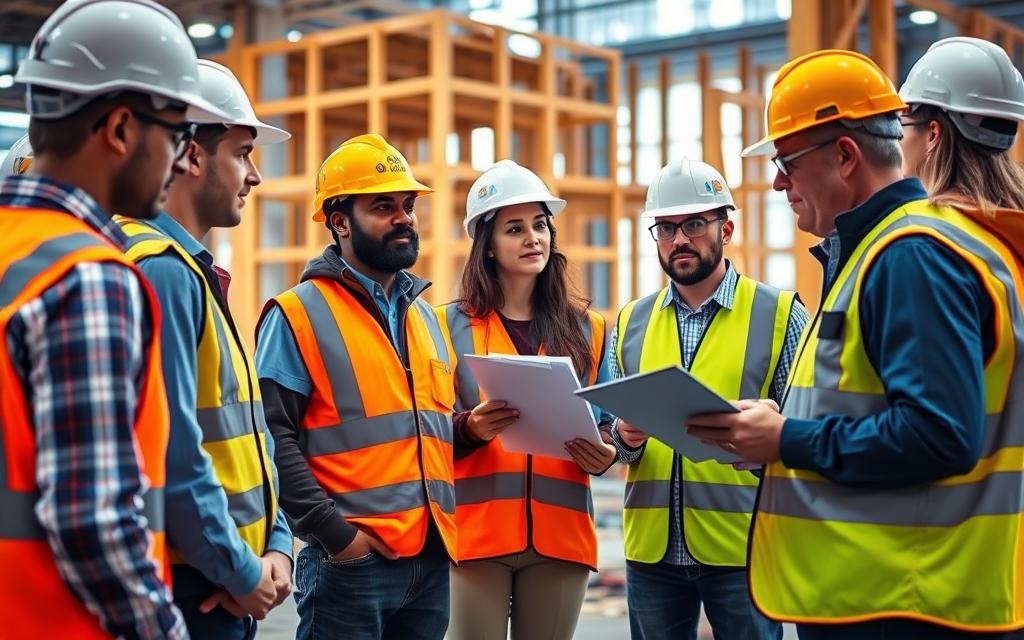seleção de mão de obra
