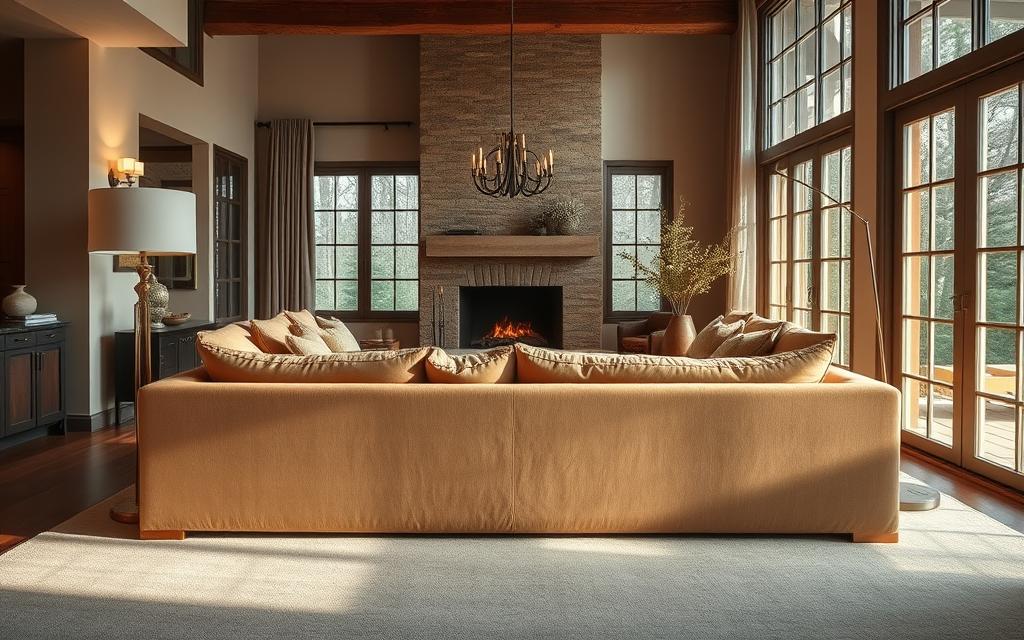 sofá confortável para sala de casa