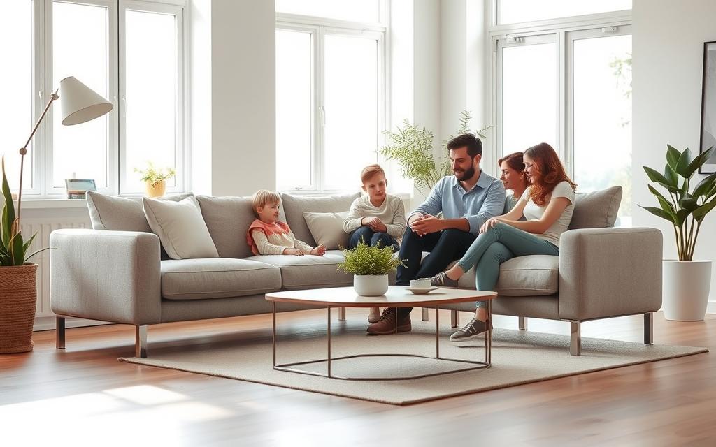 sofá moderno para sala de estar