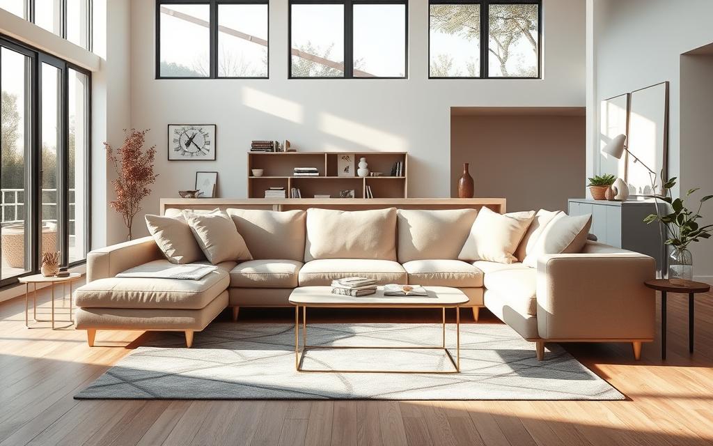 tendências de sofás para sala moderna