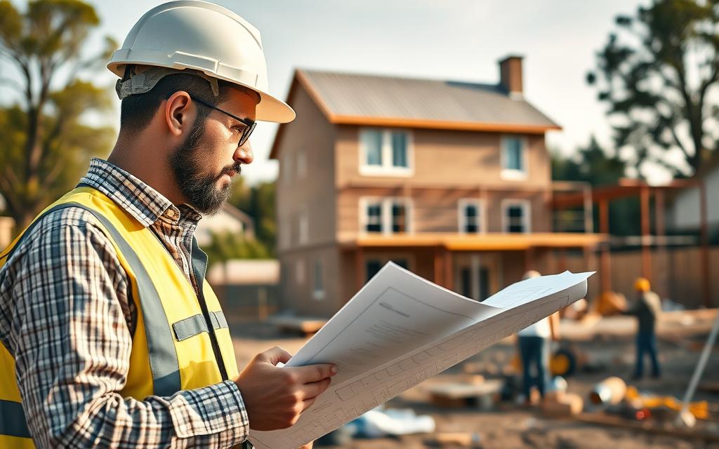 trabalho do engenheiro civil em casas
