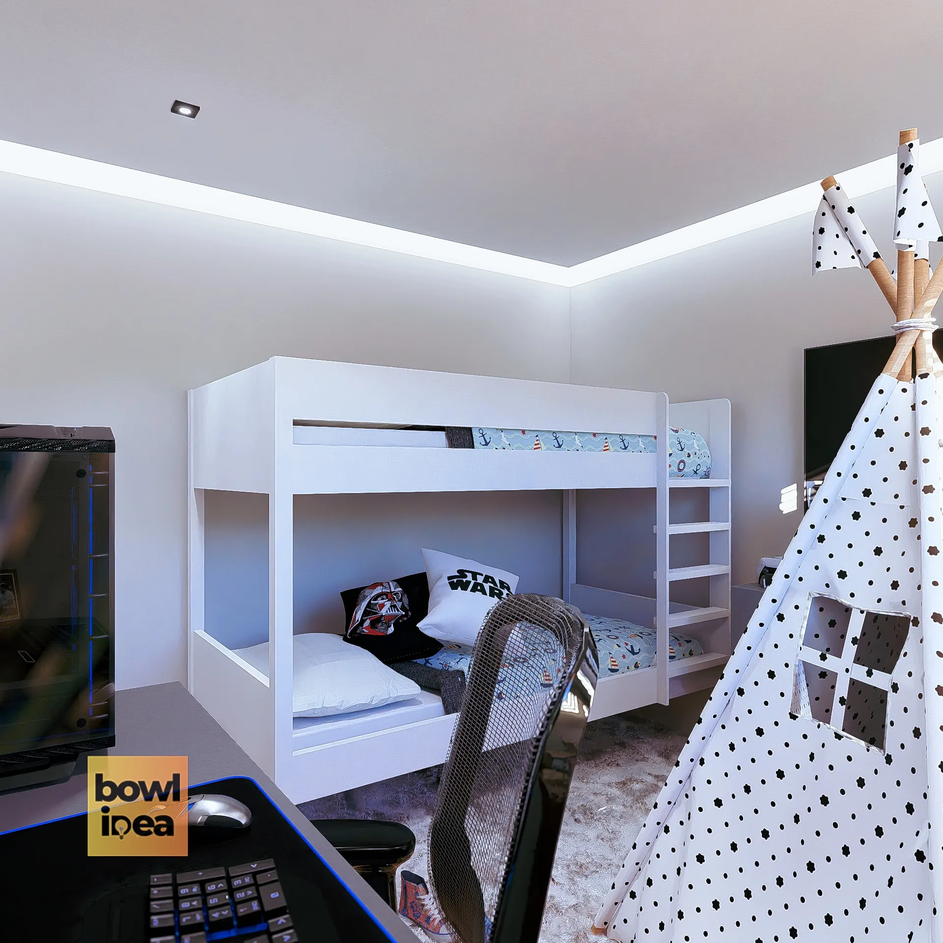 Conclusão: Um Novo Conceito de Lar quarto de criança bowl idea