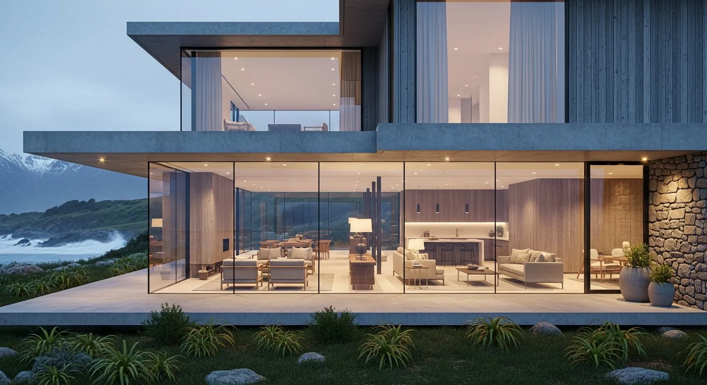 fachada de casa campo pria serra